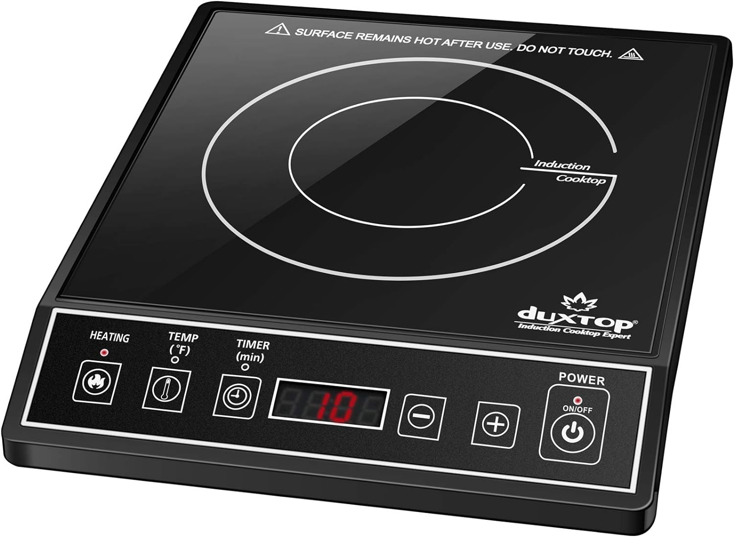 Duxtop 1800W Portable Induction Cooktop Countertop Burner 8100MC/BT-180G3